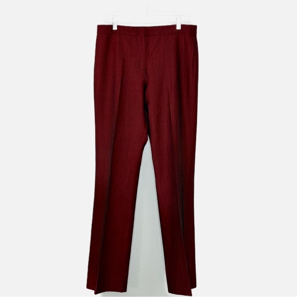 BCBGMaxAzria Deep Ruby Red Trousers